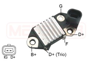 Generatorregulator, CHEVROLET AVEO / KALOS Halvkombi, MATIZ, DAEWOO MATIZ, 2 71 910, 96 380 673