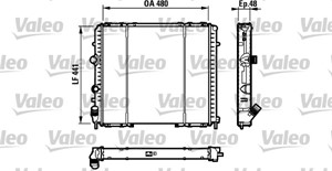 Kylare, motorkylning, RENAULT KANGOO, KANGOO Express, 7700301171, 8200330848