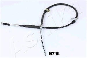 Vajer, parkeringsbroms, Vänster bak, HYUNDAI TRAJET, 597603A000