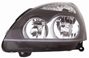 Strålkastare, Vänster, RENAULT CLIO II, CLIO Skåp/halvkombi II, 260608847R, 7701051769, 7701054058, 7701057656