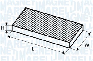 Kupefilter, OPEL AGILA, SUZUKI IGNIS I, WAGON R Halvkombi, WAGON R+ Halvkombi, VAUXHALL AGILA Mk I, 0631916, 09196805, 09207486, 4705463
