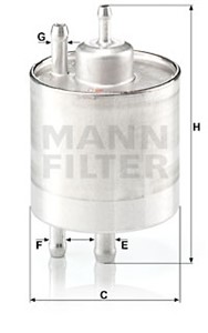 Bränslefilter, SUBARU, 13 31 1 255 179, 25 176 284, 25175541, 42072-AA010, 42072-AA011, 42072-PA010