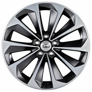 CMS C21 Matt Black 7.5x17 5/112 ET47 B66.4