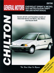 Haynes Reparationshandbok, Chevrolet Sprint, Suzuki Swift, Universal