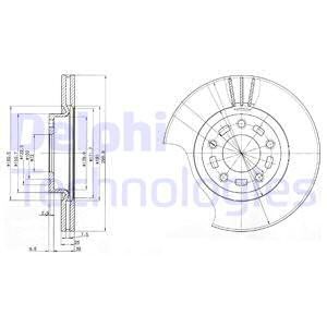 Bromsskiva, MAZDA 3, 3 Sedan, 5, BP6Y-33-25XD, BP6Y-33-25XE, BP6Y3325XF, C26Y3325XA, C26Y3325XB, C26Y3325XC, C26Y3325XD