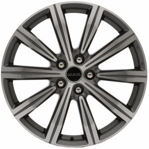 MAK Birmingham Anthracite Polished 8.5x20 5/120 ET35 B64.1