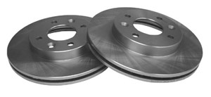 Bromsskiva, Framaxel, NISSAN,RENAULT, 4020600QAJ, 7700756572, 7701204286