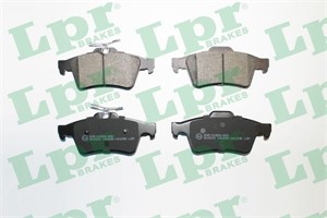 Bromsbeläggsats, Bakaxel, CITROËN,FORD,JAGUAR,MAZDA,OPEL,PEUGEOT,RENAULT,SAAB,VAUXHALL, 1324300, 13322091, 1360254, 1360304, 1360306, 15