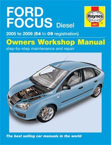 Haynes Reparationshandbok, Ford Focus Diesel, Universal