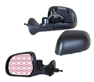 Sidospegel, Höger, DACIA DUSTER, DUSTER Skåp/SUV, 82 00 947 383, 96 30 158 21R, 96 36 591 41R