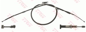 Vajer, parkeringsbroms, Höger, MAZDA 323 F VI, 323 S VI, B25D-44-410B, B25D-44-410C