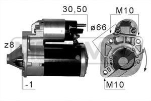 Startmotor, DACIA,RENAULT, 60 01 549 062, 82 00 240 487, 82 00 584 664, M000T45171, M000T45171ZT, M0T45171, M0T45171ZT