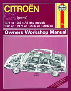 Haynes Reparationshandbok, Citroën CX Petrol, Universal