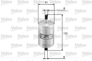 Bränslefilter, HYUNDAI SANTA FÉ I, TRAJET, KIA MAGENTIS, RENAULT MEGANE I, MEGANE Coach I, TWINGO I, TWINGO Skåp/halvkombi I, 319113A000