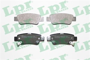 Bromsbeläggsats, Bakaxel, HONDA CR-V III, CR-V IV, 43022SWWG01, 43022SWWG02, 43022T1GG00