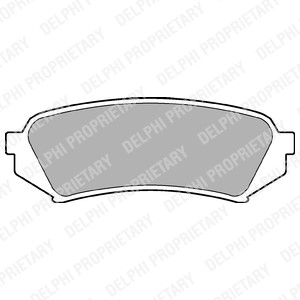 Bromsbeläggsats, Bakaxel, LEXUS LX, TOYOTA LAND CRUISER 100, 04466-60030, 0446660070, 04466-60070, 0446660100, 0446660110, 04466-60110,