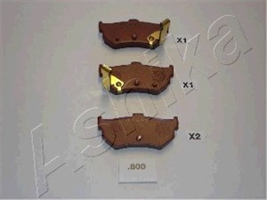 Bromsbeläggsats, Bakaxel, HONDA,SUZUKI, 43022SA5506, 43022SA5950, 43022SA5N50, 5580064810, 5580064820, 5580064820000, 5580064B20, 558606