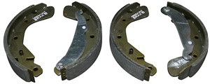 Bromsbackar, sats, Bakaxel, OPEL CORSA C, CORSA C Skåp/halvkombi, VAUXHALL CORSA Mk II, 09042179, 09196291, 1605041, 1605052, 1605811, 1