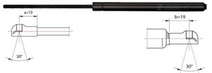 Gasfjäder, bagageutrymme, BMW 3 Touring [E46], 5124 8 232 873, 8K1 721 401 A, 8K1 721 401 B, 8K1 721 401 D, 8K1 721 401 E, 8K1 721 401 F