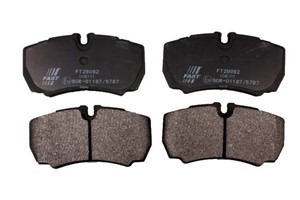 Bromsbeläggsats, Bakaxel, IVECO, 1501265, 1718023, 42470841, 42555406, 42560080, 42561101, 42561102, 42567447, 42576680, 504226945, 8C1V