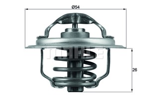 Termostat, kylvätska, AUDI,DODGE,MITSUBISHI,SEAT,SKODA,VW, 03G121113