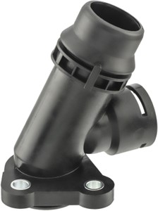Rördel, motorkylning, Fram, på växellådssidan, Cylindriskt huvud, AUDI,SEAT,SKODA,VW, 06F 121 131C, 06F 121 133A