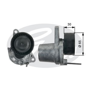 Spännrulle, flerspårsrem, NISSAN QASHQAI / QASHQAI +2 I, QASHQAI / QASHQAI +2 VAN I, RENAULT GRAND SCÉNIC III, SCÉNIC III, 117505337R, 1