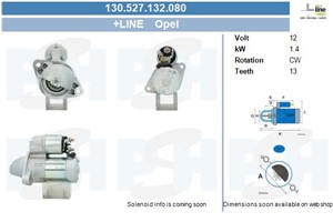 Startmotor, CHEVROLET,HONDA,OPEL,VAUXHALL, 1202591, 31200PLZD00, 6202000, 6202043, 6202087, 6202103, 8971891180, 8971891181, 8973860620,