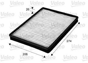 Kupefilter, CHEVROLET CAPTIVA, OPEL ANTARA A, VAUXHALL ANTARA A, 4803883, 615974, 95599725, 96440878, 96629614, 96800069