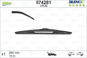 Torkarblad, Bak, RENAULT GRAND SCÉNIC II, MEGANE Coupé-Cabriolet II, MEGANE Kombi II, MODUS / GRAND MODUS, SCÉNIC II, SMART FORTWO Coupé