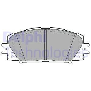 Bromsbeläggsats, Framaxel, LEXUS CT, TOYOTA PRIUS, PRIUS PHV, 04465-0W140, 04465-0W141, 0446547060, 04465-47060, 0446547070, 0446547080,