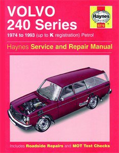 Haynes Reparationshandbok, Volvo 240 Series Petrol, Universal