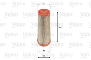 Luftfilter, IVECO DAILY Buss II, DAILY Flak/chassi II, DAILY Skåp II, DAILY Tipp II, 1908233, 1908868, 50312000