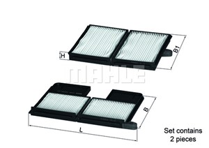 Kupefilter, TOYOTA, 8888020080, 8888020130