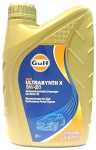 Motorolja Gulf Ultrasynth X 5W-20, Universal