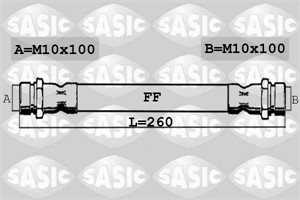 Bromsslang, Bakaxel, Höger, Mitt, Vänster, CITROËN XSARA, XSARA Break, XSARA Coupé, ZX, ZX Break, PEUGEOT 306, 306 Break, 306 Halvkombi,