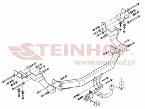 Dragkrok, Standard, HYUNDAI H-1 Travel