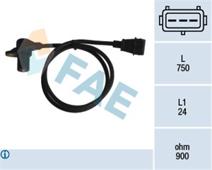 Impulsgivare, vevaxel, FIAT TEMPRA, TEMPRA S.W., TIPO, HYUNDAI TERRACAN, LANCIA DEDRA, DEDRA SW, DELTA II, 1815, 39650-42140, 7756925, 7