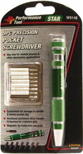 Precisionbits med handtag, Universal
