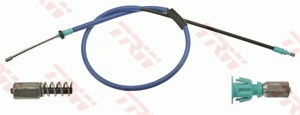 Vajer, parkeringsbroms, RENAULT CLIO III, CLIO Grandtour III, CLIO Skåp/halvkombi III, 82 00 298 384, 82 00 673 252