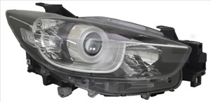 Strålkastare, Vänster, MAZDA CX-5, KD5351041A, KD53-51-041A, KD5351041B, KD53-51-041B, KD5351041C, KD53-51-041C, KD5351041D, KD53-51-041