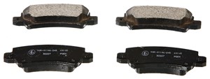 Bromsbeläggsats, Bakaxel, TOYOTA COROLLA, COROLLA Kombi, COROLLA Sedan, 0446602020, 0446602040, 0446602070, 0446602160, 04466YZZD9