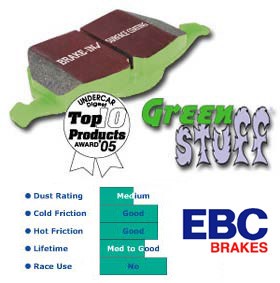 Bromsbeläggsats GREENSTUFF, Framaxel, CHEVROLET,OPEL,SAAB,VAUXHALL, 13237751, 92230269