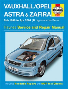 Haynes Reparationshandbok, Vauxhall/Opel Astra & Zafira, Universal