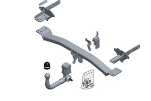Dragkrok, Avtagbar, FIAT 500X, JEEP COMPASS, RENEGADE SUV