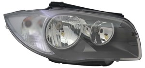 Strålkastare, Vänster, BMW 1 [E81, E87], 1-Serie Cabriolet [E88], 1-Serie Coupé [E82], 63117249649, 7249649