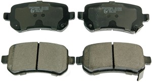 Bromsbeläggsats, Bakaxel, CHRYSLER GRAND VOYAGER V, DODGE JOURNEY, 00K68159138AA, 00K68159143AA, 00K68192439AA, 68029887AA, 68029887AB,