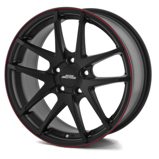 Inter Action Red Hot Matt Black 7/16 5/100 ET38 B57.1