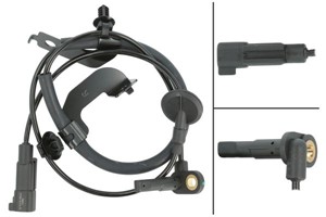 ABS-givare, Sensor, hjulvarvtal, framaxel höger, DODGE CALIBER, JEEP COMPASS, PATRIOT, 5105572AA, 5105572AB