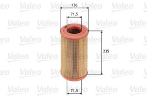 Luftfilter, FORD MAVERICK, MAVERICK VAN, NISSAN PICK UP, TERRANO II, TERRANO Van II, 165463S903, 16546-3S903, 165467F000, 16546-7F000, 1